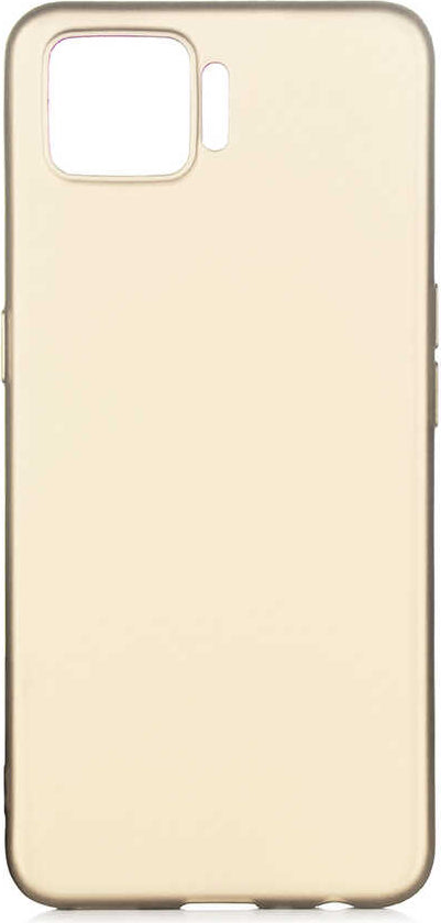 Oppo A73 Kılıf Mnc Premier Silikon Kapak-Gold