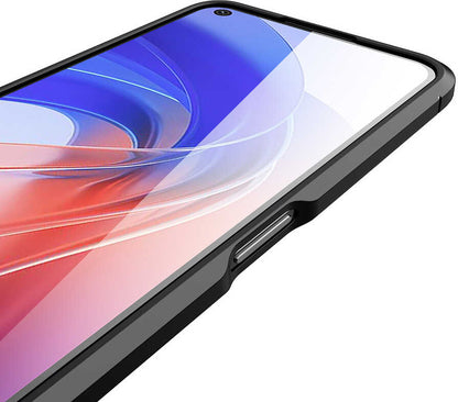 Oppo A55 4g Kılıf Mnc Niss Silikon Kapak-Lacivert