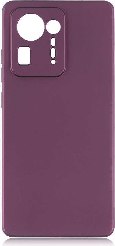 Xiaomi Mi Mix 4 Kılıf Mnc Premier Silikon Kapak-Mürdüm