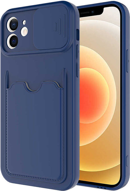 iPhone 12 Kılıf mnc Kartix Kapak-Lacivert