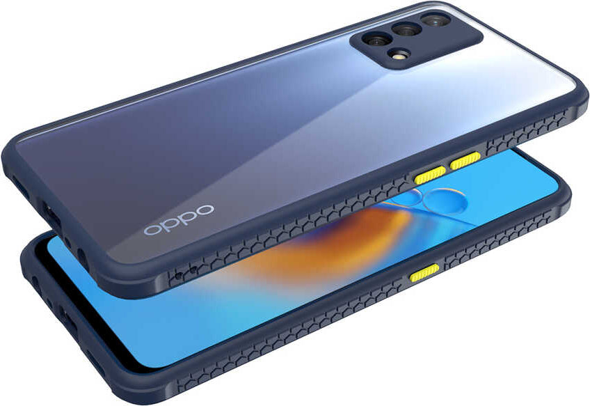 Oppo A74 4g Kılıf mnc Kaff Kapak-Mor