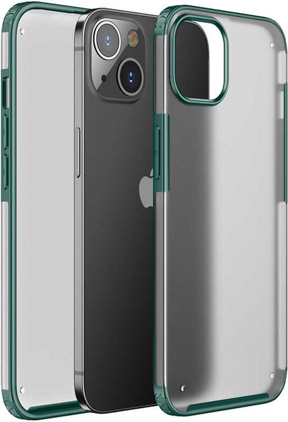 iPhone 13 Mini Kılıf Mnc Volks Kapak-Koyu Yeşil