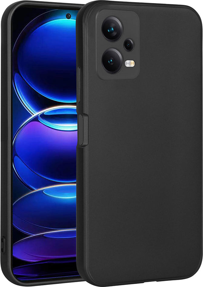 Xiaomi Redmi Note 12 5g Kılıf Mnc Premier Silikon Kapak-Siyah