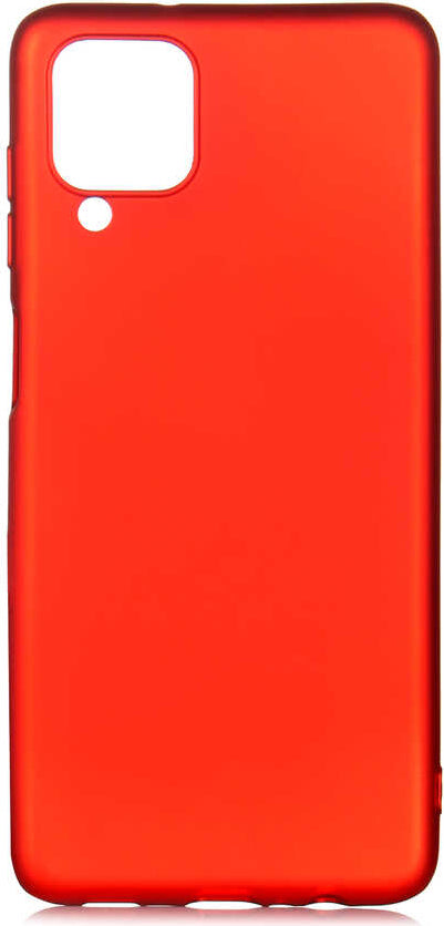Galaxy A12 Kılıf Mnc Premier Silikon Kapak-Kırmızı