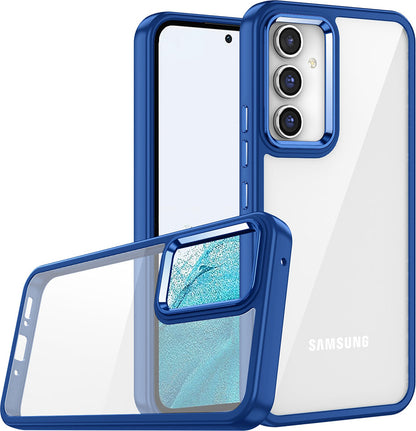 Galaxy A04S Kılıf Mnc Flora Kapak-Lacivert