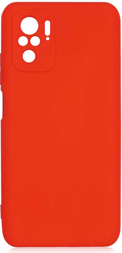 Xiaomi Redmi Note 10S Kılıf Mnc Mara Laaakan Kapak-Kırmızı