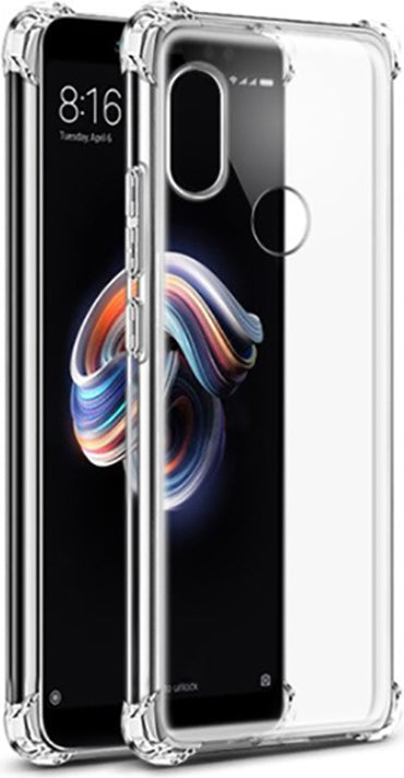 Xiaomi Mi A2 Lite Kılıf Mnc Nitro Anti Shock Silikon-Renksiz