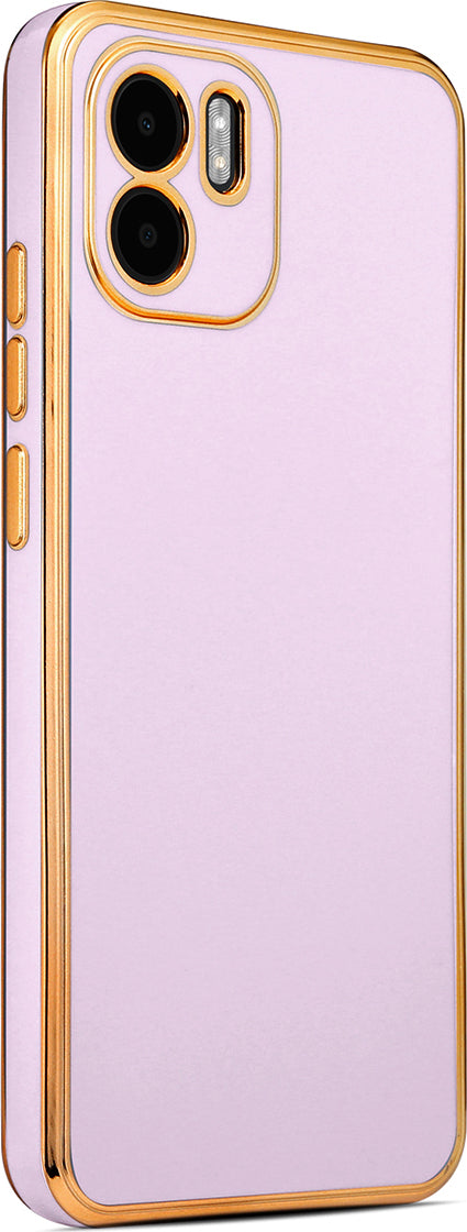 Xiaomi Redmi A1 Kılıf Mnc Bark Kapak-Lila