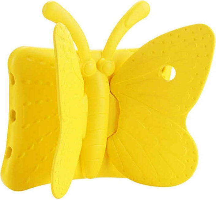 iPad 2. Nesil Uyumlu Mnc Butterfly Standlı Tablet Kılıf-Sarı