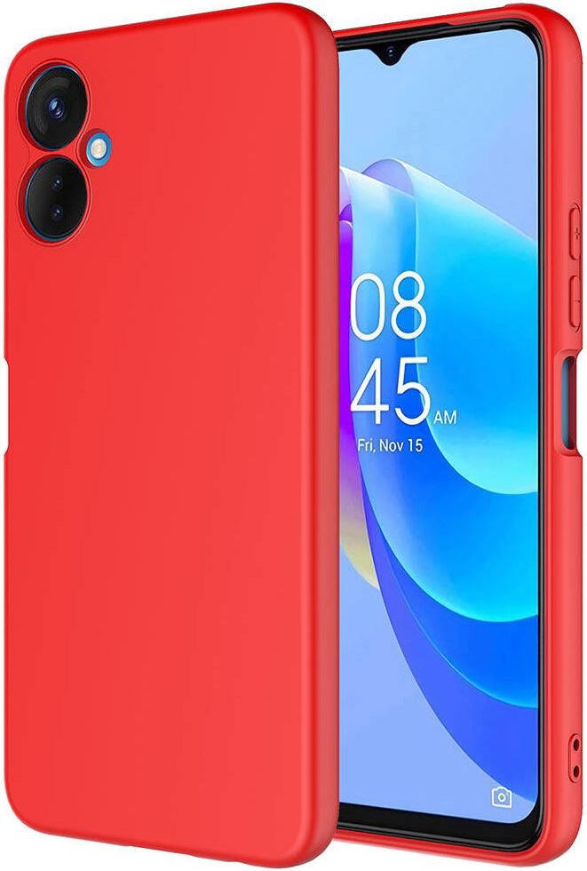 Tecno Spark 9 Pro Kılıf Mnc Mara Laaakan Kapak-Kırmızı