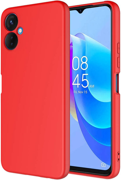 Tecno Spark 9 Pro Kılıf Mnc Mara Laaakan Kapak-Kırmızı
