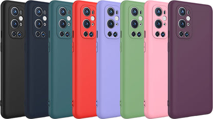One Plus 9 Pro Kılıf Mnc Mara Laaakan Kapak-Pembe