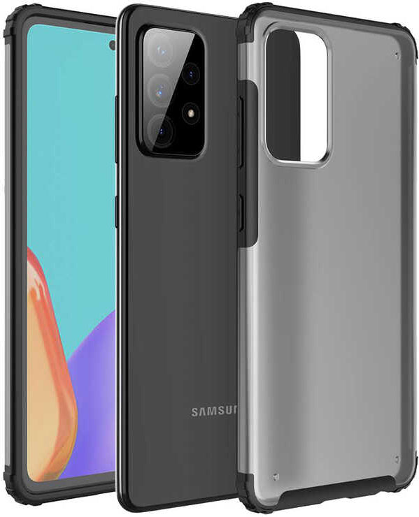 Galaxy A52 Kılıf Mnc Volks Kapak-Siyah