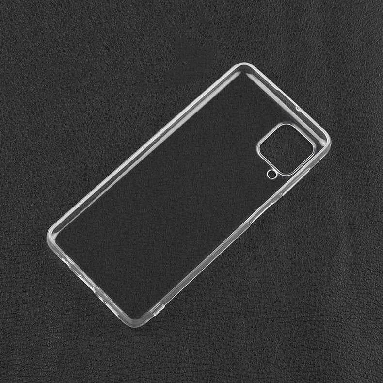 Galaxy M32 Kılıf Mnc Süper Silikon Kapak-Renksiz