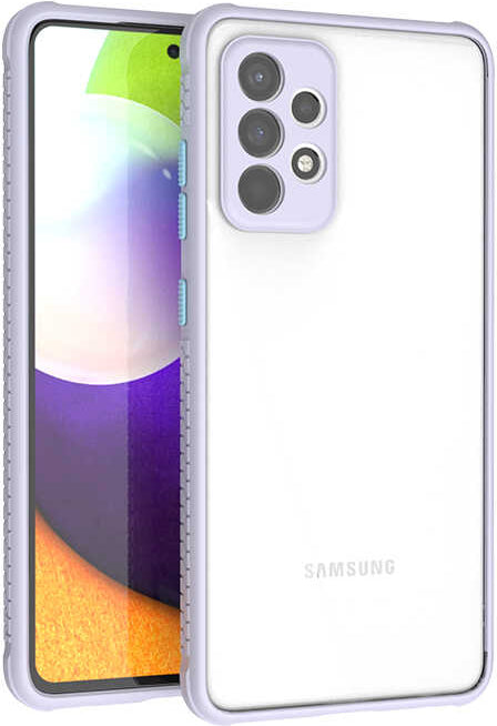 Galaxy A52 Kılıf mnc Kaff Kapak-Mor