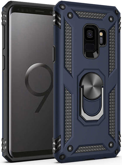 Galaxy S9 Kılıf Mnc Vega Kapak-Mavi