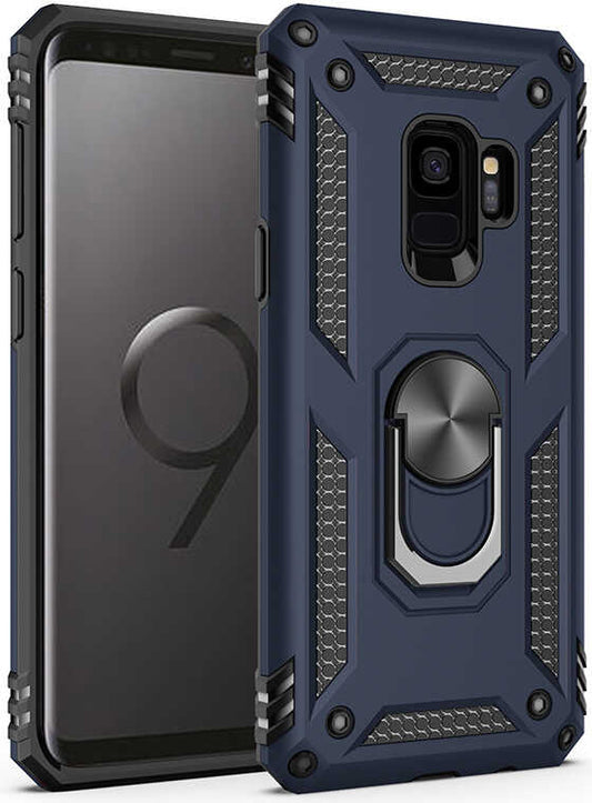 Galaxy S9 Kılıf Mnc Vega Kapak-Mavi