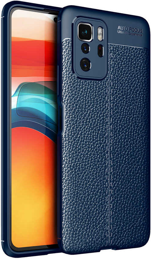 Xiaomi Poco X3 Gt Kılıf Mnc Niss Silikon Kapak-Lacivert