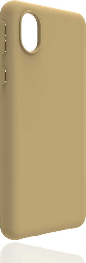 Galaxy A01 Core Kılıf Mnc Biye Silikon-Gold