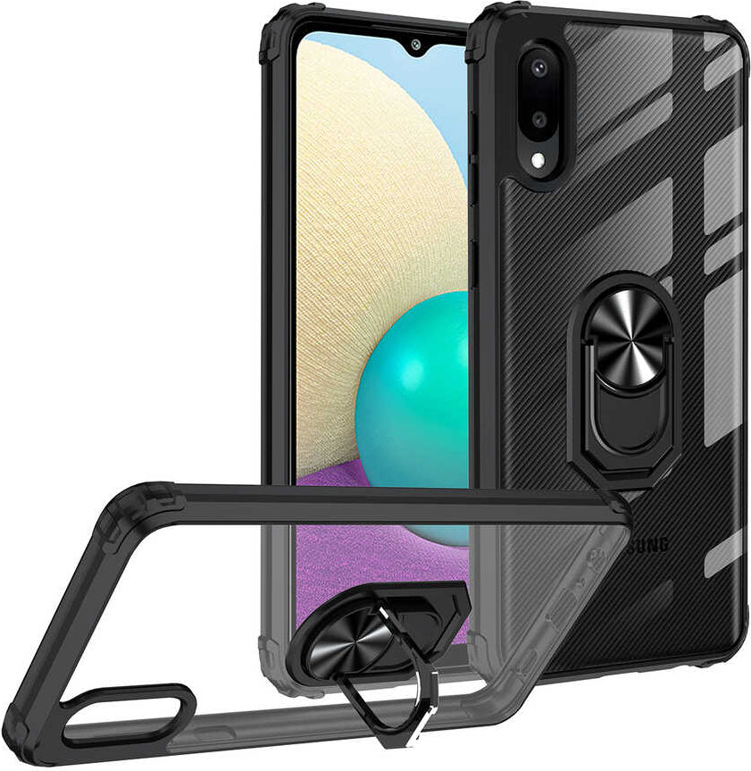 Galaxy A02 Kılıf Mnc Mola Kapak-Kırmızı