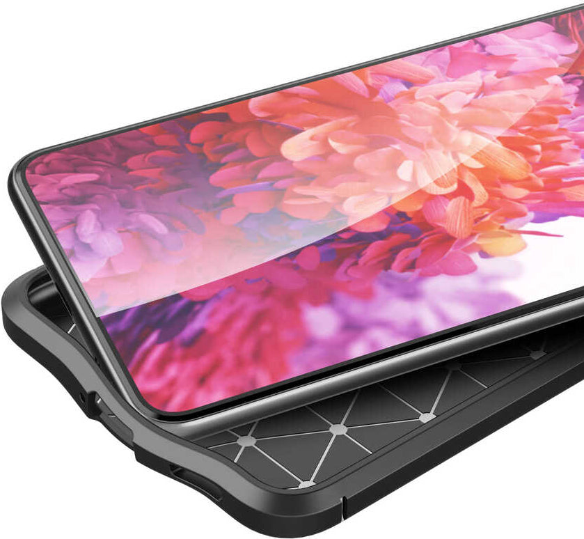 Galaxy S21 Fe Kılıf Mnc Niss Silikon Kapak-Kırmızı