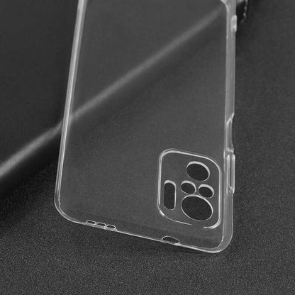 Xiaomi Poco M5S Kılıf Mnc Süper Silikon Kapak-Renksiz