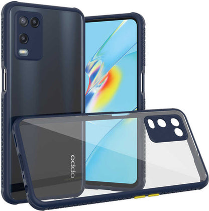Oppo A54 4g Kılıf mnc Kaff Kapak-Lacivert