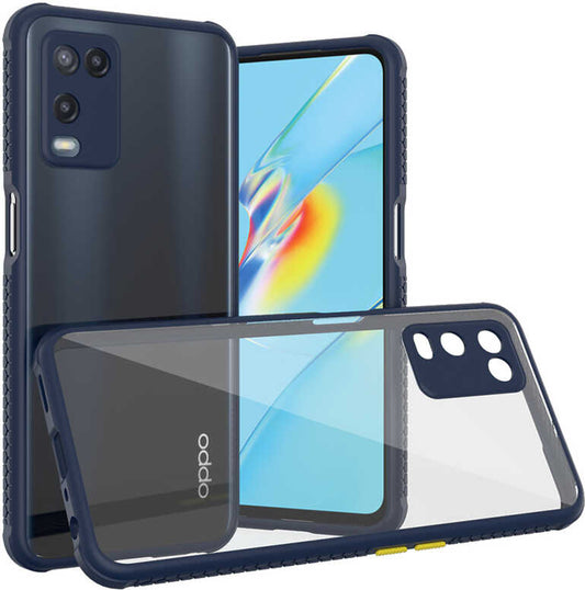 Oppo A54 4g Kılıf mnc Kaff Kapak-Lacivert