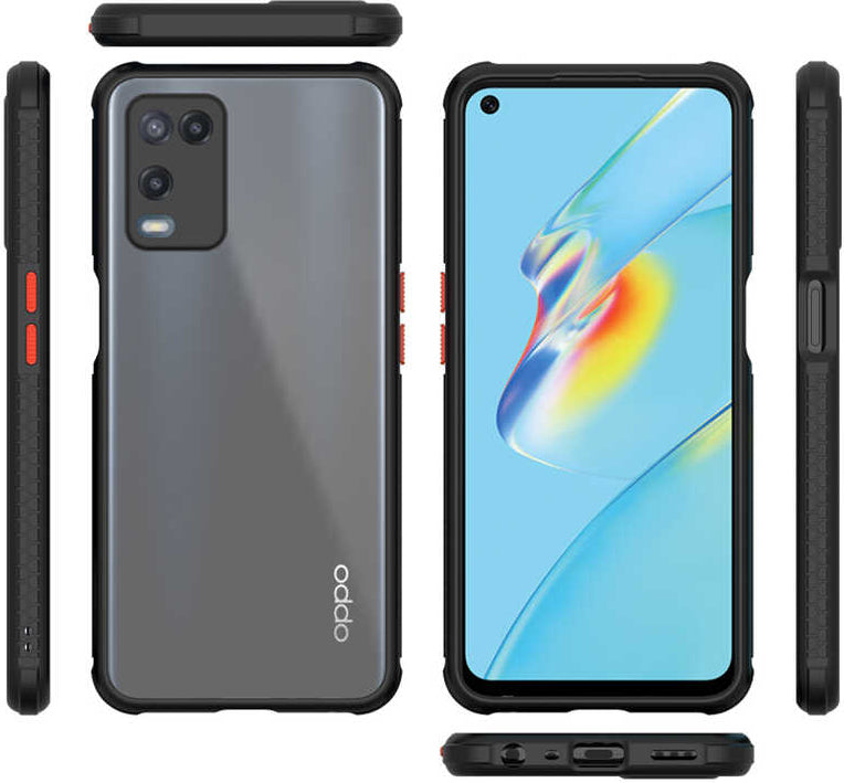 Oppo A54 4g Kılıf mnc Kaff Kapak-Lacivert