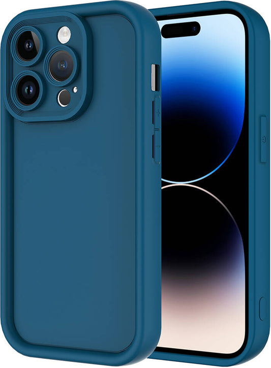 Apple iPhone 14 Pro Kılıf Kamera Korumalı Mnc Ananas Kapak-Koyu Yeşil