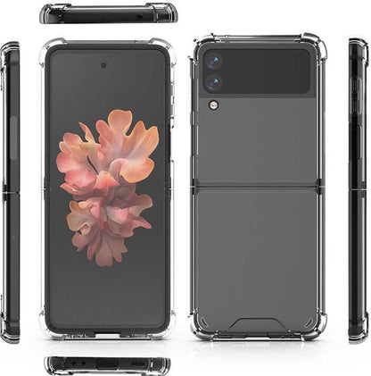 Galaxy Z Flip 4 Kılıf Mnc Nitro Anti Shock Silikon-Renksiz