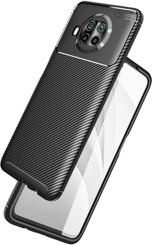 Xiaomi Redmi Note 9 Pro 5g Kılıf Mnc Negro Silikon Kapak-Siyah