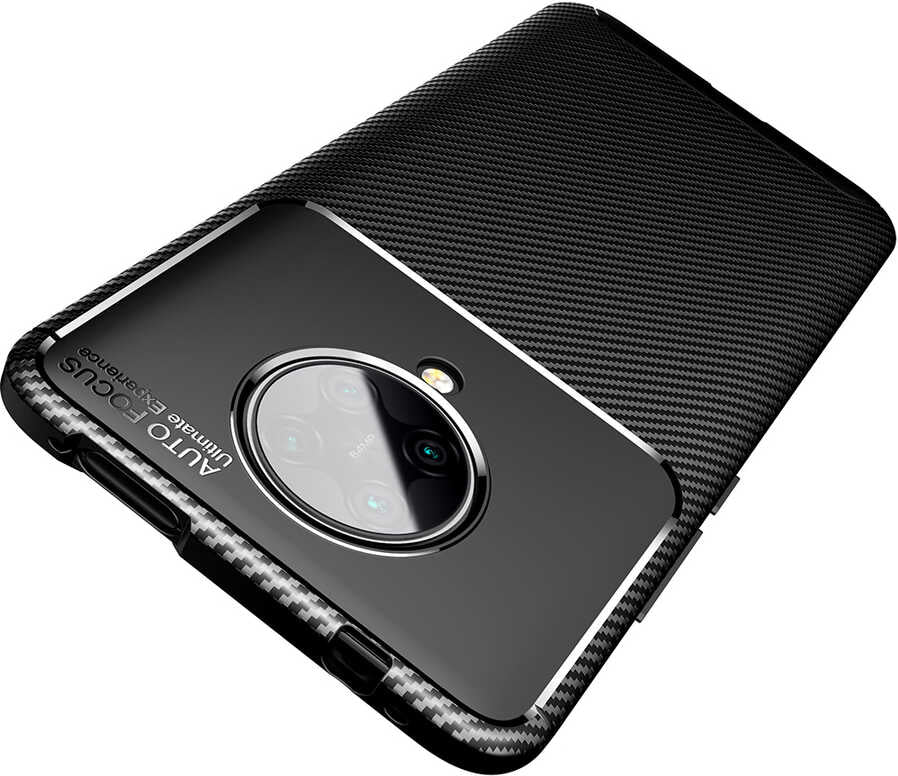 Xiaomi Poco F2 Pro Kılıf Mnc Negro Silikon Kapak-Kahverengi
