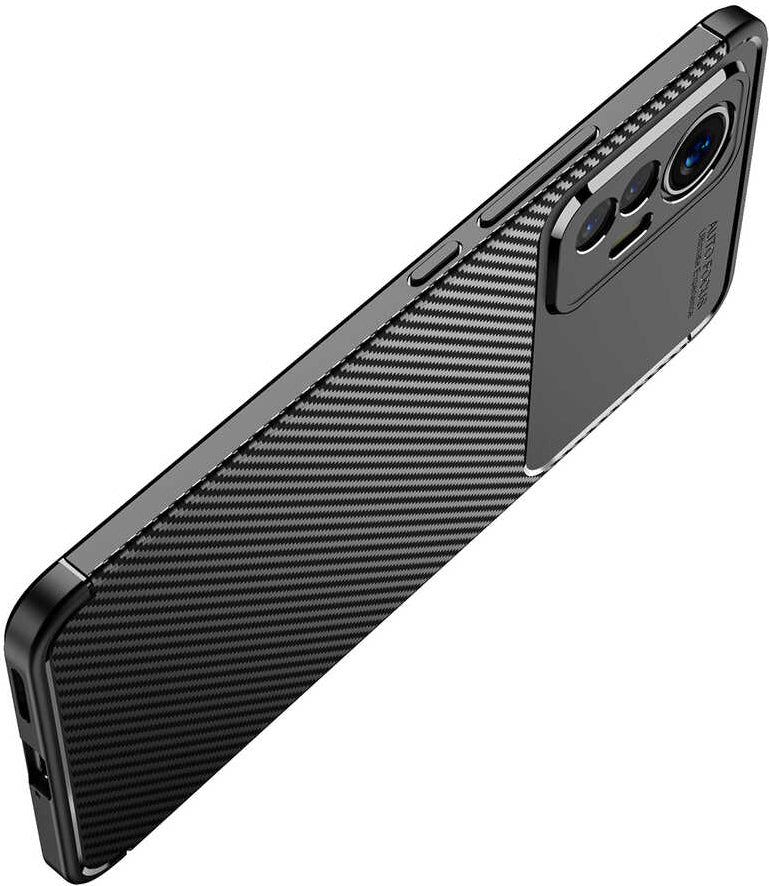 Xiaomi Xiaomi 12 Lite Kılıf Mnc Negro Silikon Kapak-Lacivert