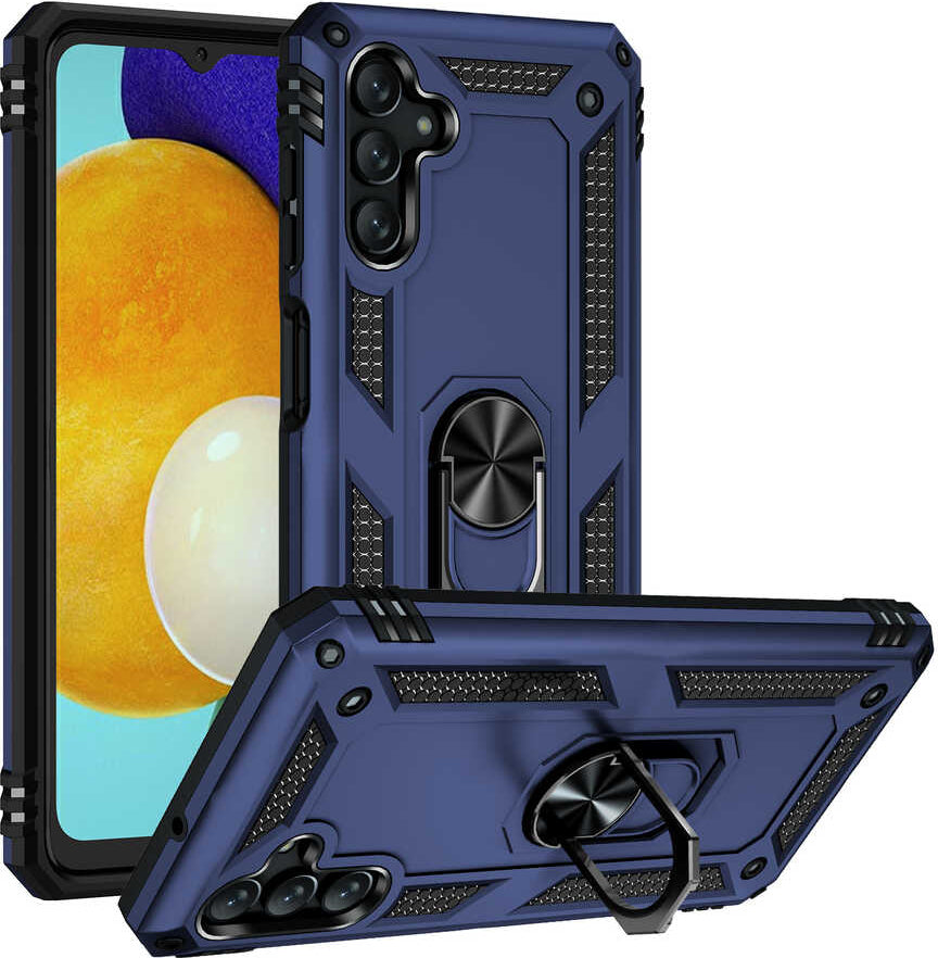 Galaxy A04S Kılıf Mnc Vega Kapak-Mavi