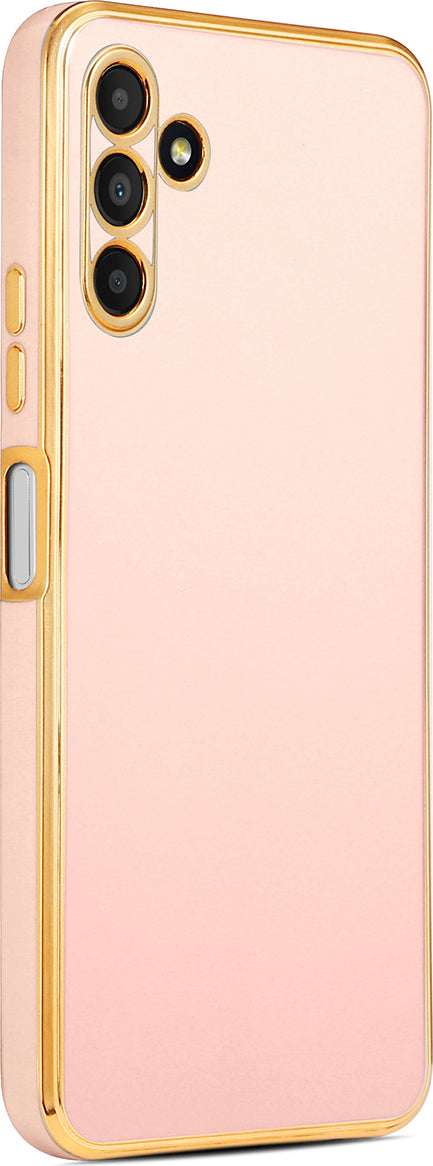 Galaxy A04S Kılıf Mnc Bark Kapak-Rose Gold
