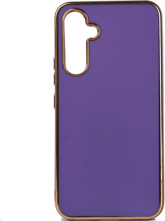 Galaxy A14 Kılıf Mnc Bark Kapak-Derin Mor