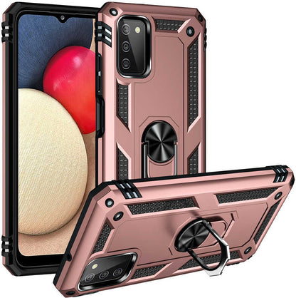 Galaxy A03S Kılıf Mnc Vega Kapak-Rose Gold