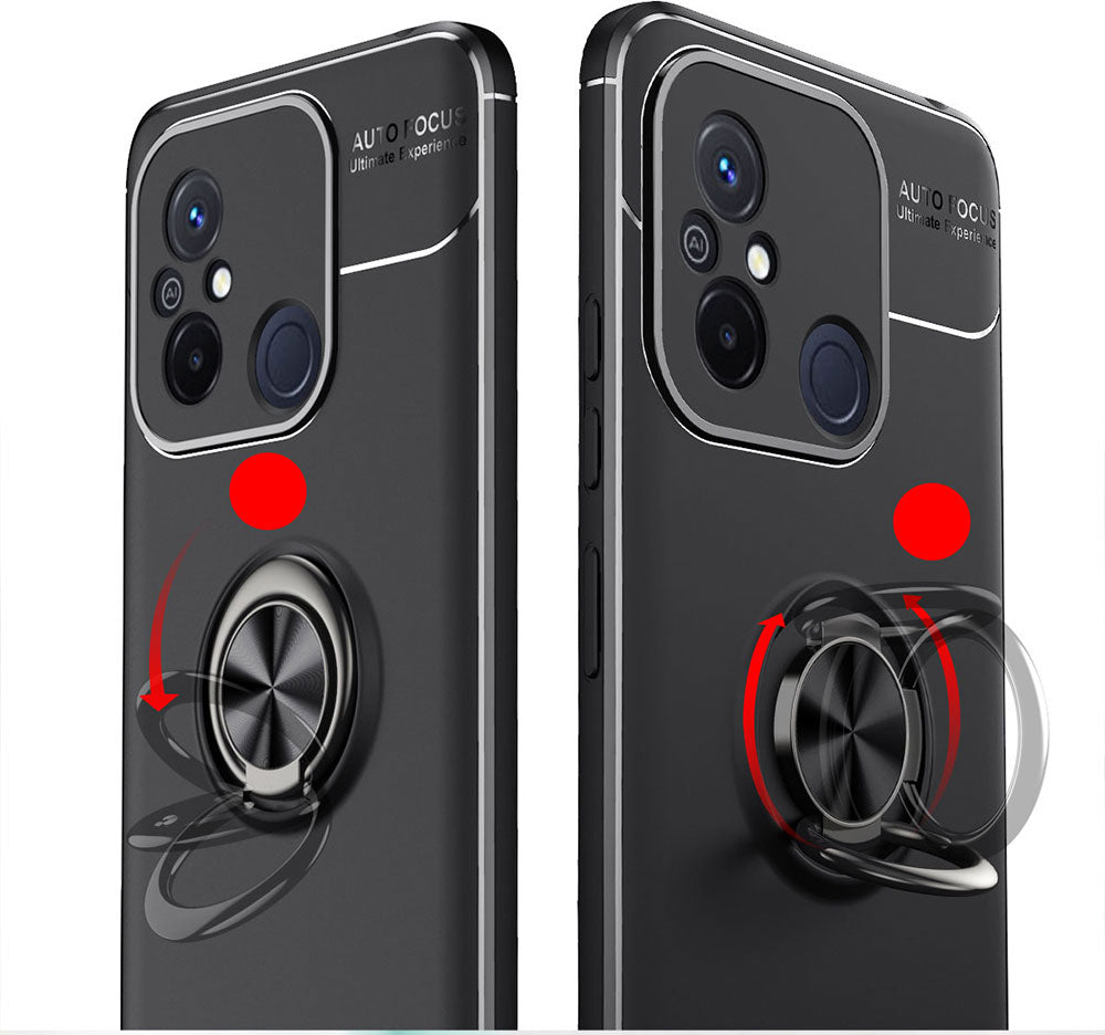 Xiaomi Redmi 12C Kılıf Mnc Ravel Silikon Kapak-Mavi