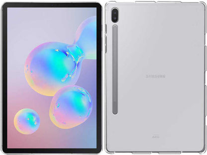 Galaxy Tab S7 T870 Kılıf  Uyumlu Mnc Tablet Süper Silikon Kapak-Renksiz