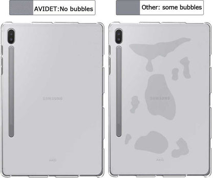 Galaxy Tab S7 T870 Kılıf  Uyumlu Mnc Tablet Süper Silikon Kapak-Renksiz