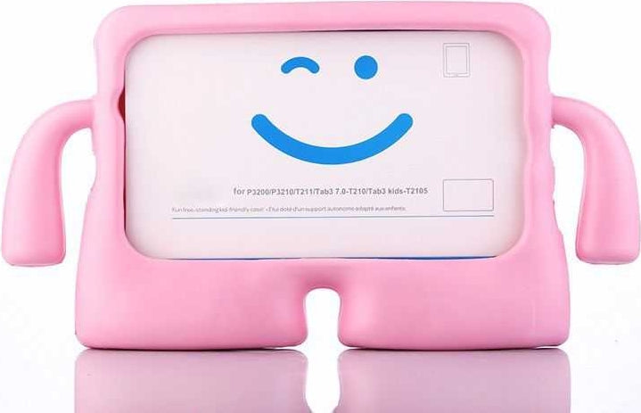 Matepad T3 7  Uyumlu Mnc Ibuy Standlı Tablet Kılıf-Pembe