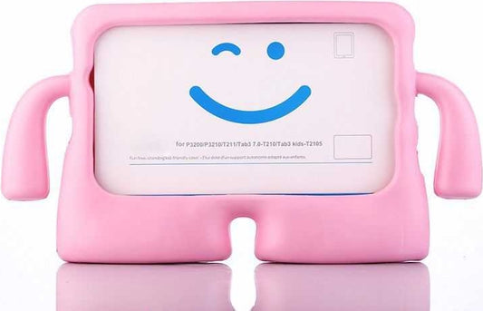 Matepad T3 7  Uyumlu Mnc Ibuy Standlı Tablet Kılıf-Pembe