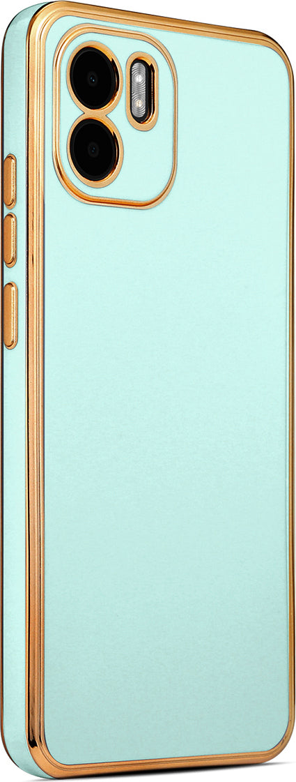 Xiaomi Redmi A1 Kılıf Mnc Bark Kapak-Mavi Açık