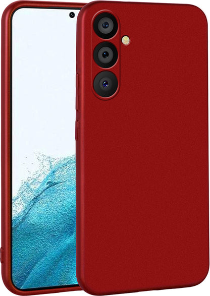 Galaxy A54 Kılıf Mnc Premier Silikon Kapak-Kırmızı