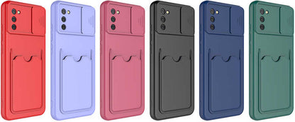 Galaxy A02S Kılıf mnc Kartix Kapak-Lacivert