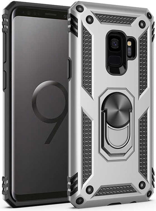 Galaxy S9 Kılıf Mnc Vega Kapak-Gri