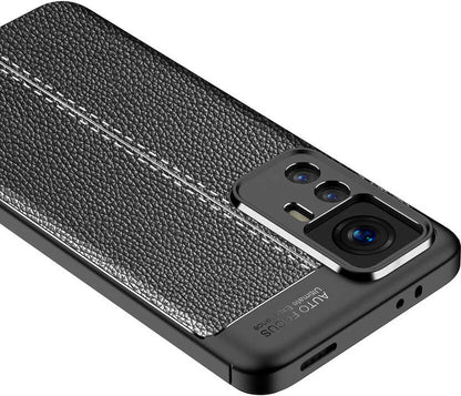 Xiaomi Mi 12T Kılıf Mnc Niss Silikon Kapak-Siyah
