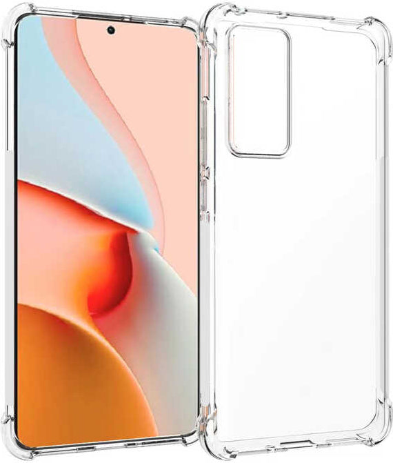 Xiaomi Mi 12T Pro Kılıf Mnc Nitro Anti Shock Silikon-Renksiz