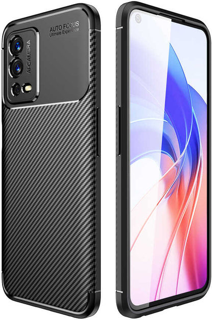 Oppo A55 4g Kılıf Mnc Negro Silikon Kapak-Siyah